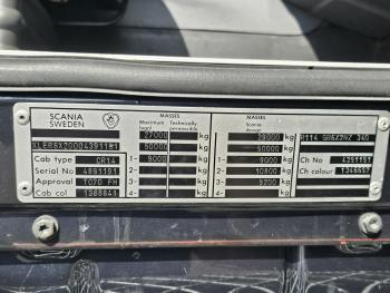 R114.340 6x2 / HIAB CRANE + 25T HOOKLIFT